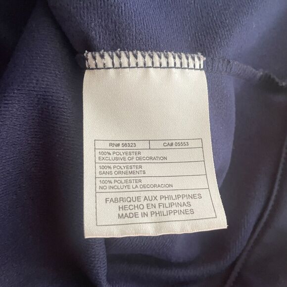 Nike Track Jacket Vintage 90s Y2K‎ Center Swoosh Pullover Side Zip Large - Picture 6 of 8